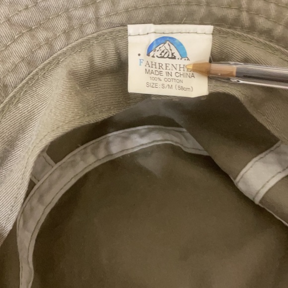 VINTAGE Grand Canyon Canvas Olive Green Bucket Hat - Picture 6 of 8